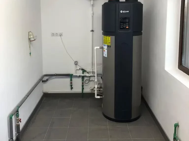 Boiler montat dupa sapa