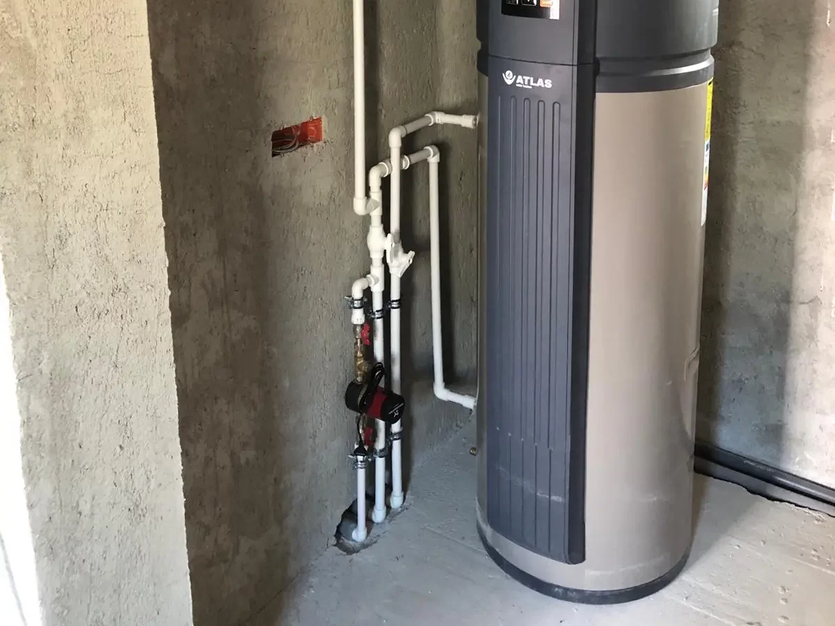 Racorduri boiler-PdC Atlas - recirculare